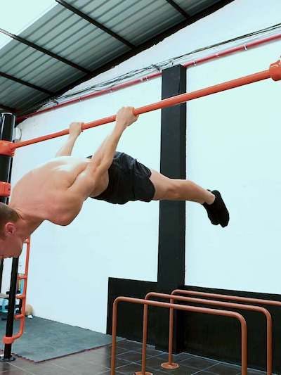 Back lever supino