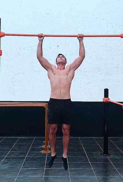 Burpee with pull-up
