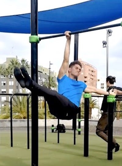 Front lever a front lever a 1 mano