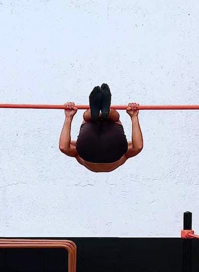 Tuck Front Lever Pull ups