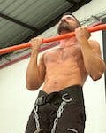 Weighted supine pull up